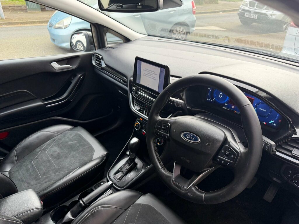 Ford Fiesta 1.0T Ecoboost Mhev Titanium X Dct Euro 6 Ss EF72HCK Black #3