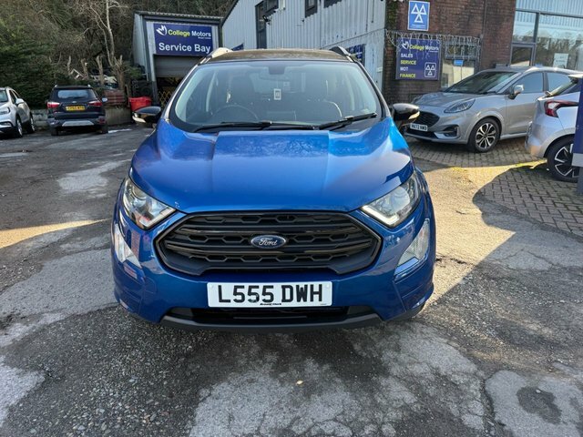 Ford Ecosport 2018 18 1.0T Ecoboost St-line Suv Manua L555DWH Blue #3