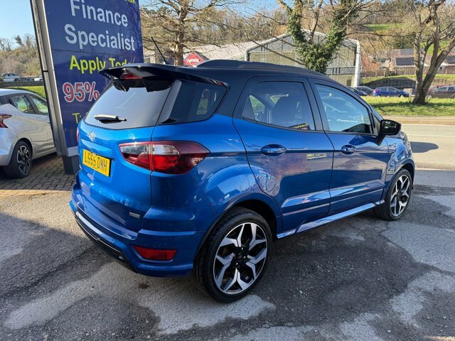 Ford Ecosport 2018 18 1.0T Ecoboost St-line Suv Manua L555DWH Blue #4