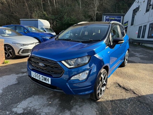Ford Ecosport 2018 18 1.0T Ecoboost St-line Suv Manua L555DWH Blue #5