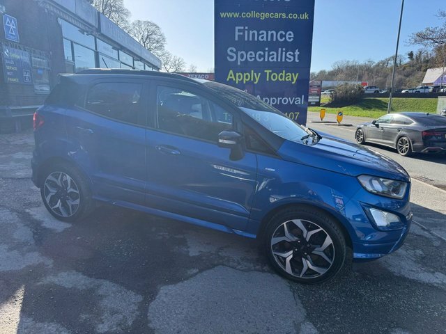 Ford Ecosport 2018 18 1.0T Ecoboost St-line Suv Manua L555DWH Blue #2