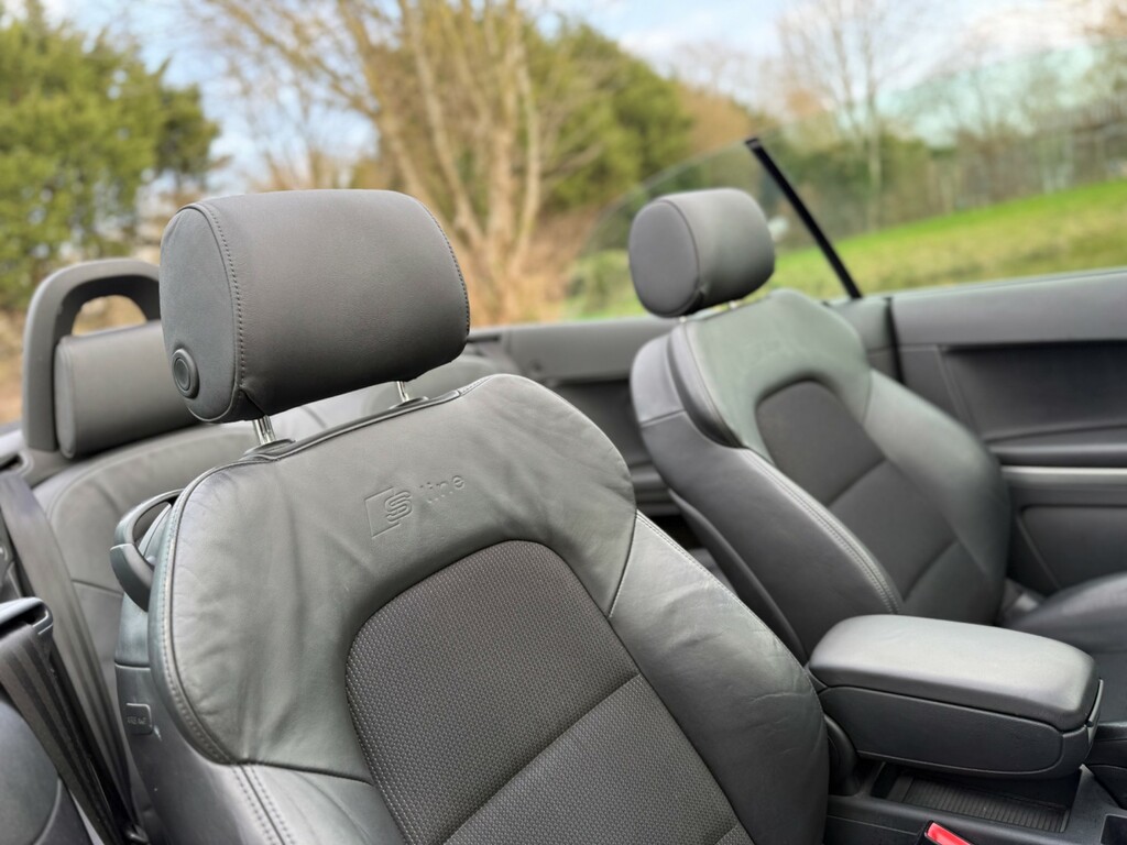 Audi Cabriolet 2.0 Tdi White #4