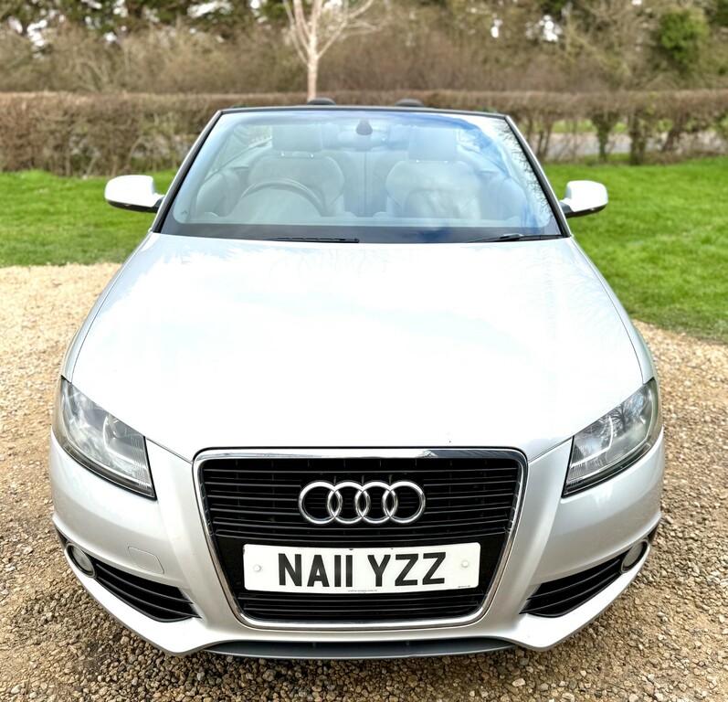 Audi Cabriolet 2.0 Tdi White #5