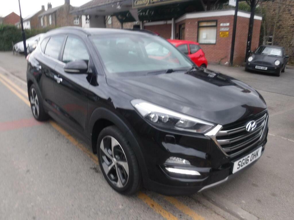 Hyundai Tucson 2.0 Crdi Premium Se 4Wd Euro 6 Black