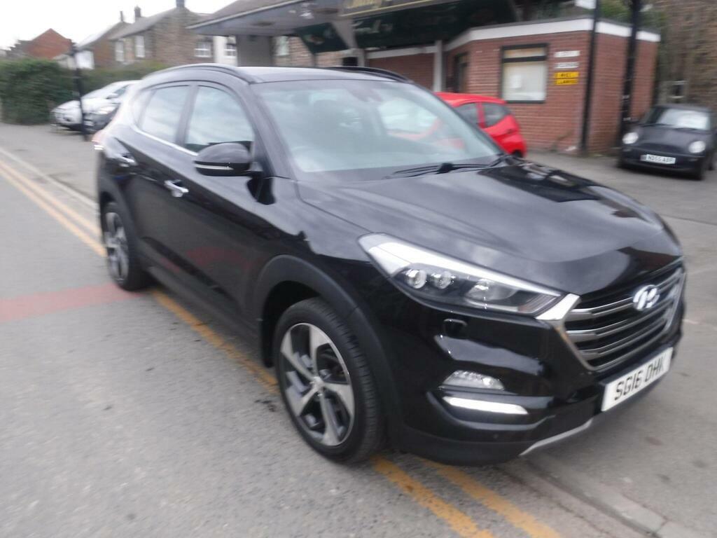 Hyundai Tucson 2.0 Crdi Premium Se 4Wd Euro 6 Black #3