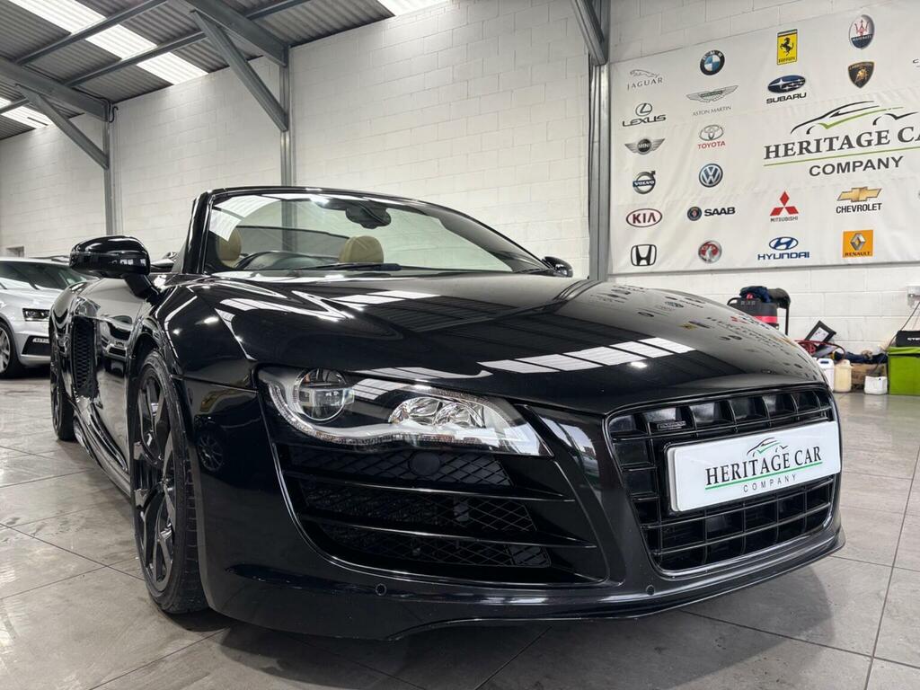 Audi R8 Convertible 5.2 Fsi V10 Spyder R Tronic Quattro Eu Black