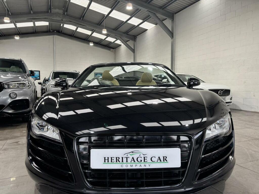 Audi R8 Convertible 5.2 Fsi V10 Spyder R Tronic Quattro Eu Black #2