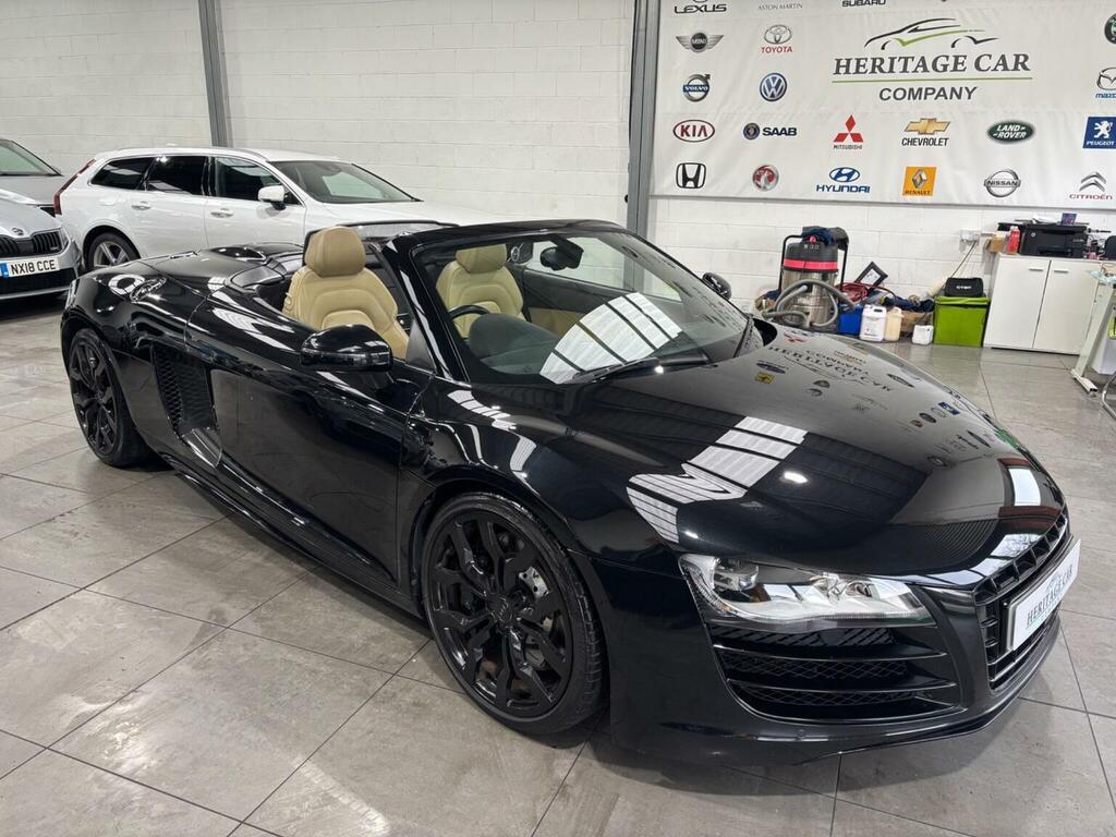 Audi R8 Convertible 5.2 Fsi V10 Spyder R Tronic Quattro Eu Black #6