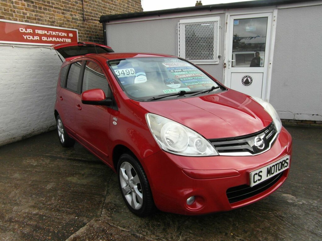 Nissan Note 1.4 16V N-tec Euro 4 Red #3