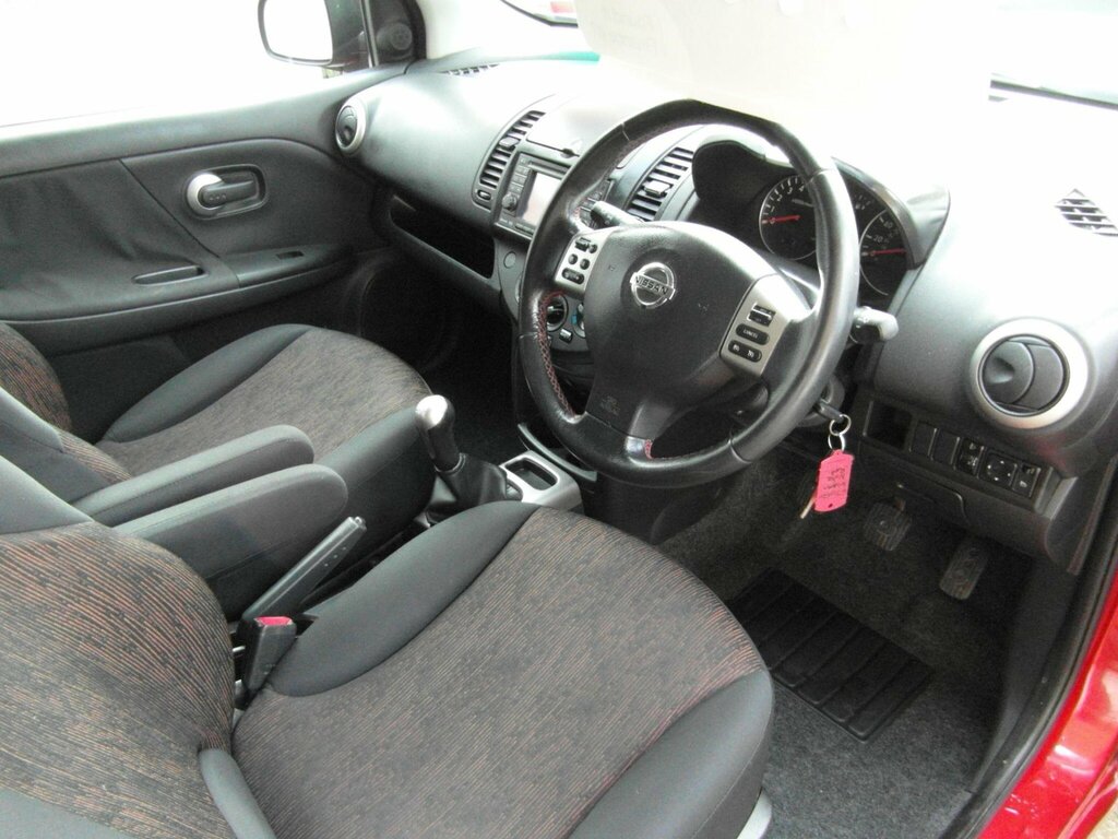 Nissan Note 1.4 16V N-tec Euro 4 Red #4