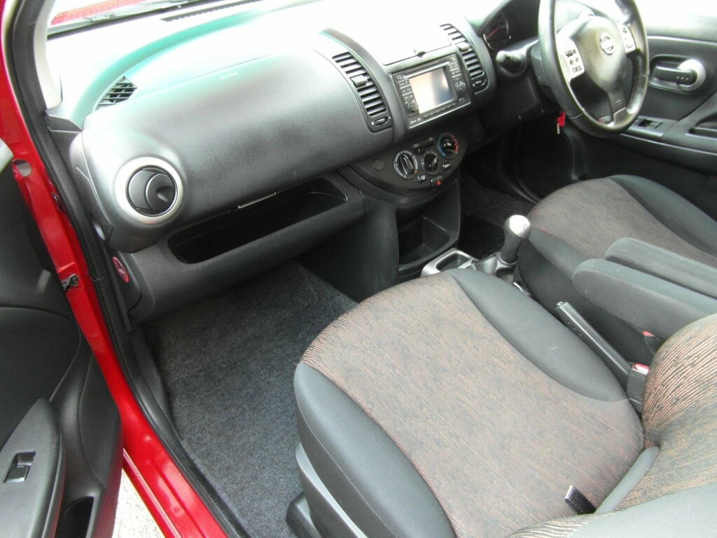 Nissan Note 1.4 16V N-tec Euro 4 Red #6