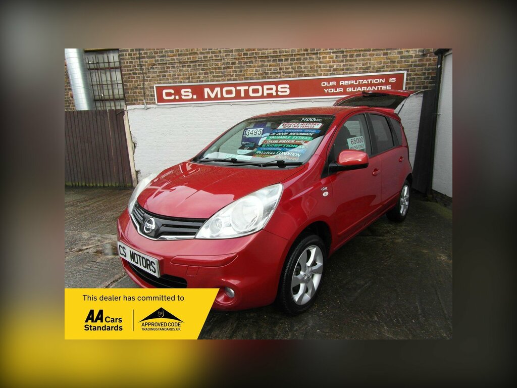 Nissan Note 1.4 16V N-tec Euro 4 Red
