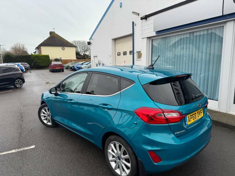 Ford Fiesta 1.0 Ecoboost Titanium - 2019 68 AP68OVF Blue #3