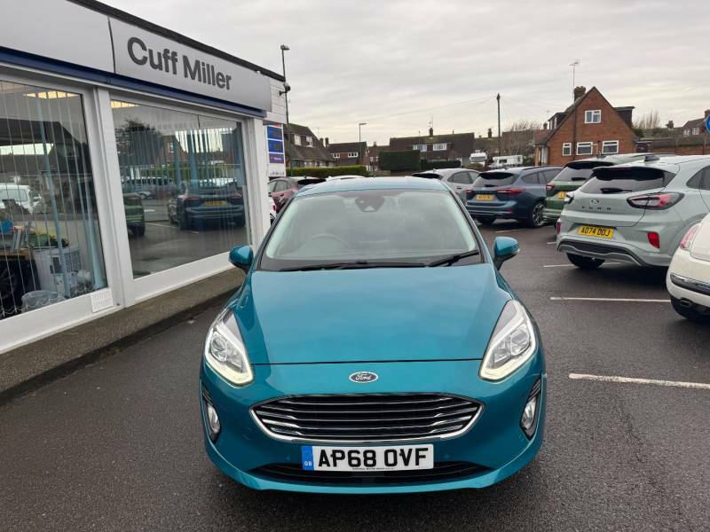 Ford Fiesta 1.0 Ecoboost Titanium - 2019 68 AP68OVF Blue #5