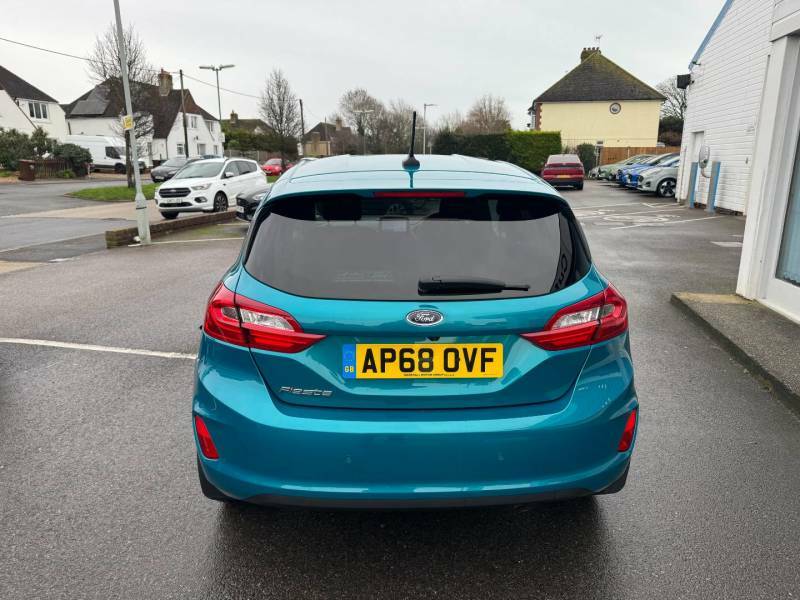 Ford Fiesta 1.0 Ecoboost Titanium - 2019 68 AP68OVF Blue #2