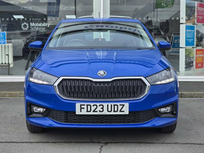 Skoda Fabia 1.0 Tsi 110 Se Comfort Dsg - 2023 23 FD23UDZ Blue #3