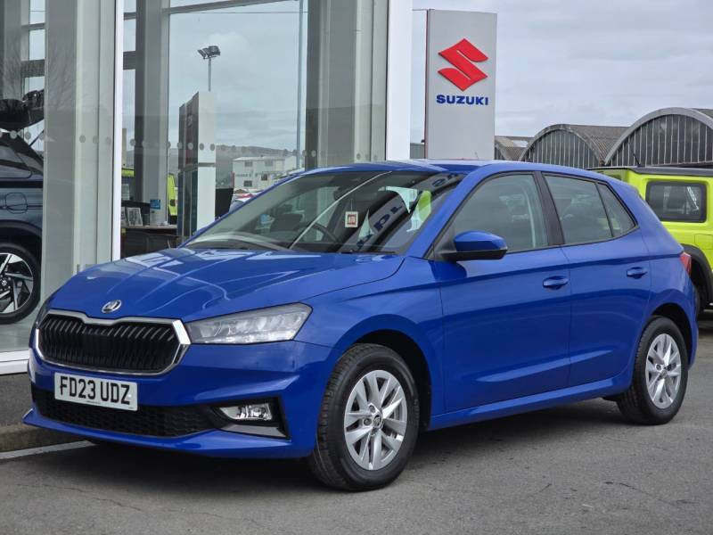 Skoda Fabia 1.0 Tsi 110 Se Comfort Dsg - 2023 23 FD23UDZ Blue #5