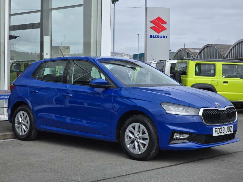 Skoda Fabia 1.0 Tsi 110 Se Comfort Dsg - 2023 23 FD23UDZ Blue #2