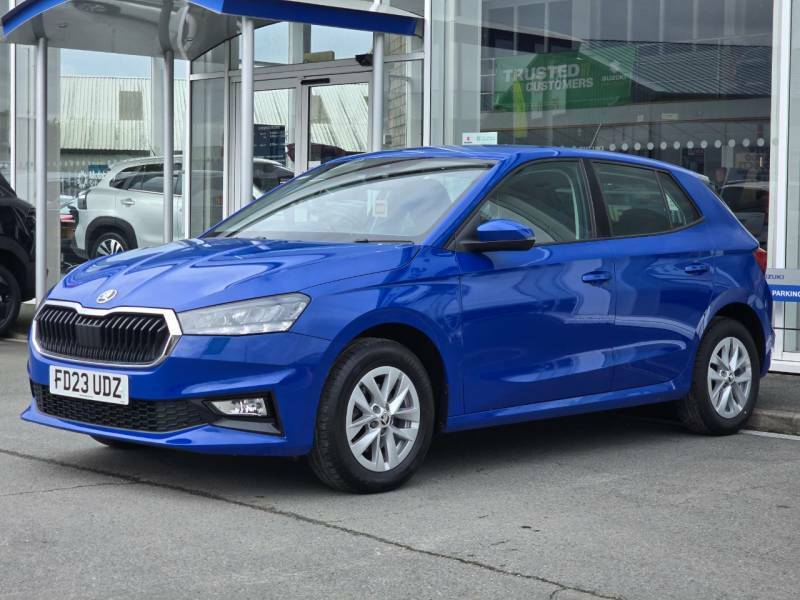 Skoda Fabia 1.0 Tsi 110 Se Comfort Dsg - 2023 23 FD23UDZ Blue #4