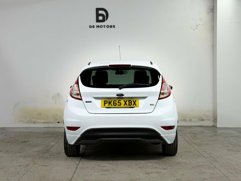 Ford Fiesta 1.0T Ecoboost Zetec S Euro 6 Ss PK65XBX White #6