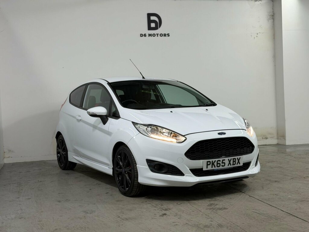 Ford Fiesta 1.0T Ecoboost Zetec S Euro 6 Ss PK65XBX White #5