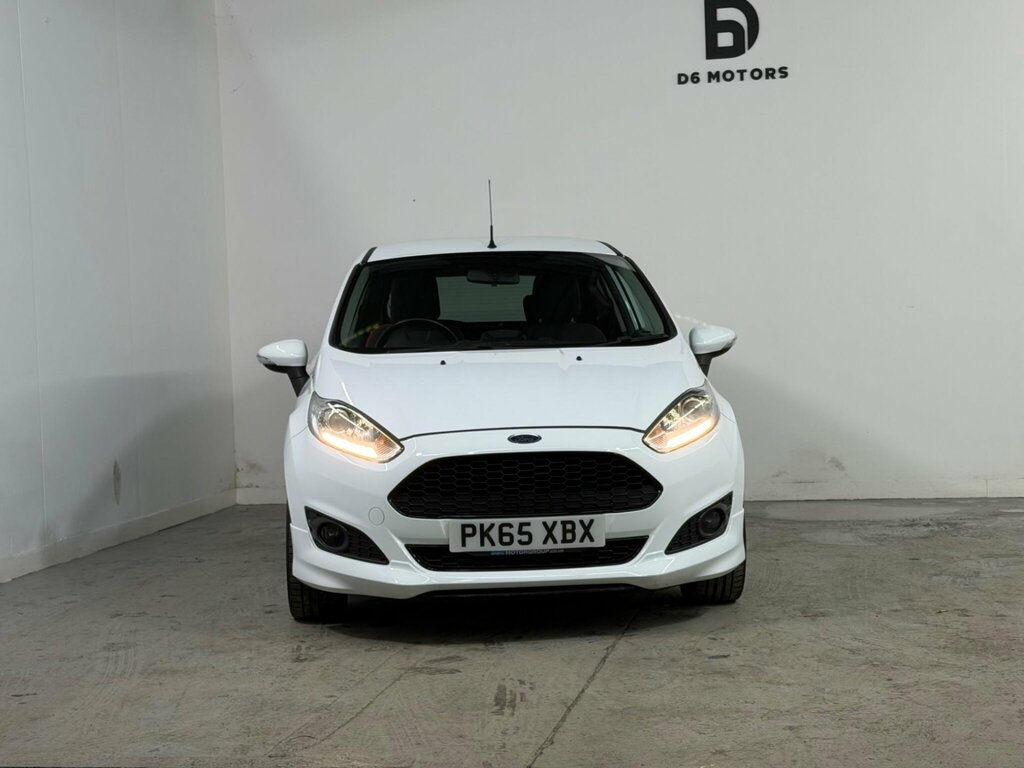 Ford Fiesta 1.0T Ecoboost Zetec S Euro 6 Ss PK65XBX White #2