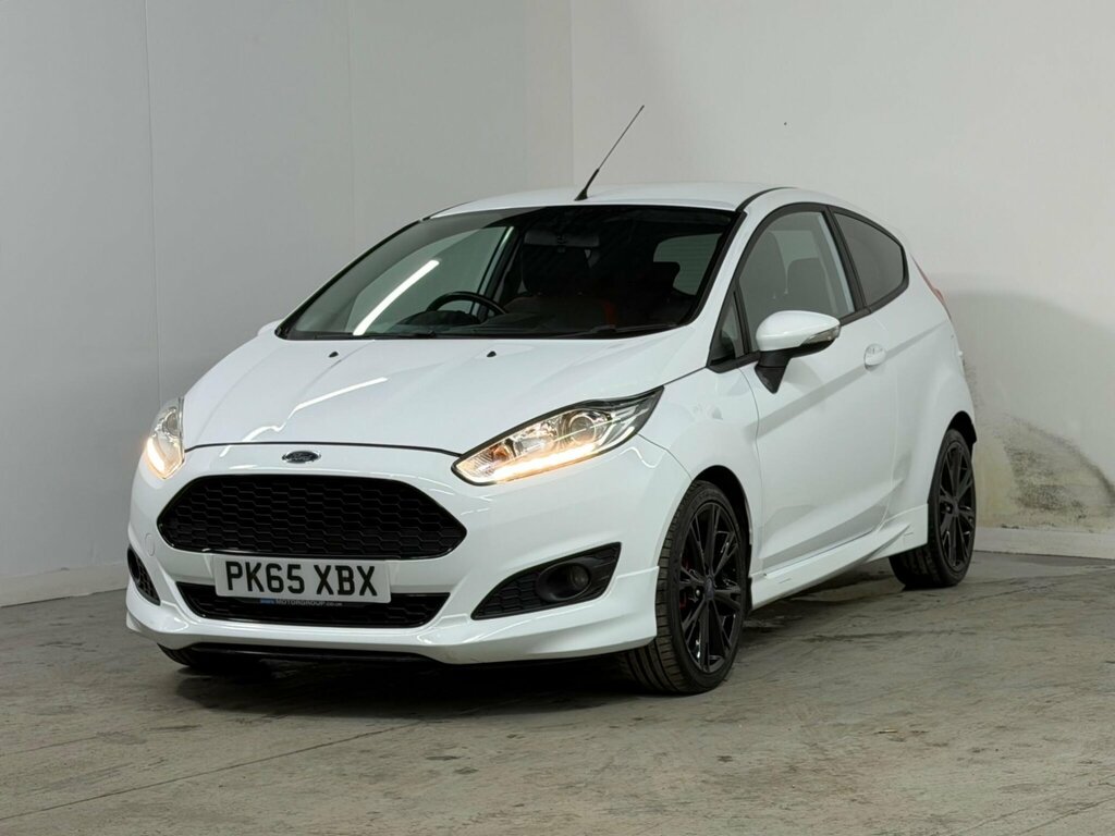 Ford Fiesta 1.0T Ecoboost Zetec S Euro 6 Ss PK65XBX White #3
