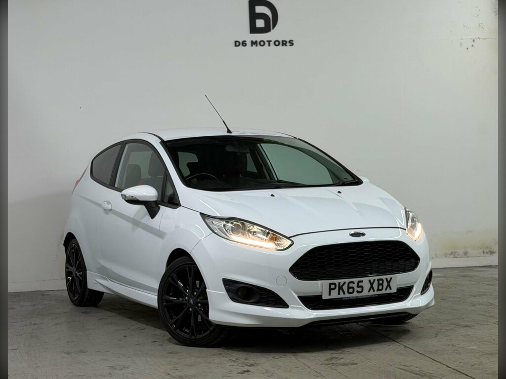 Ford Fiesta 1.0T Ecoboost Zetec S Euro 6 Ss White