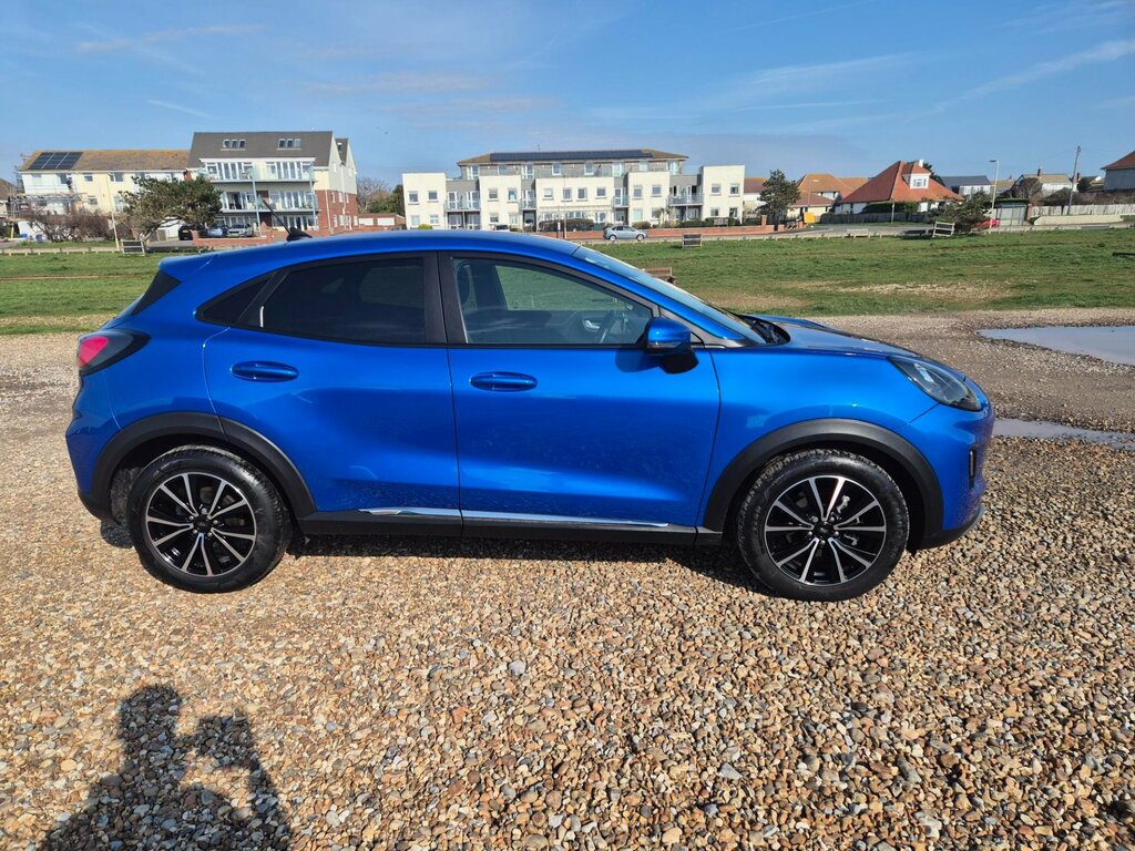 Ford Puma Titanium Design Mhev Mild Hybrid Petr MV71BVX Blue #4