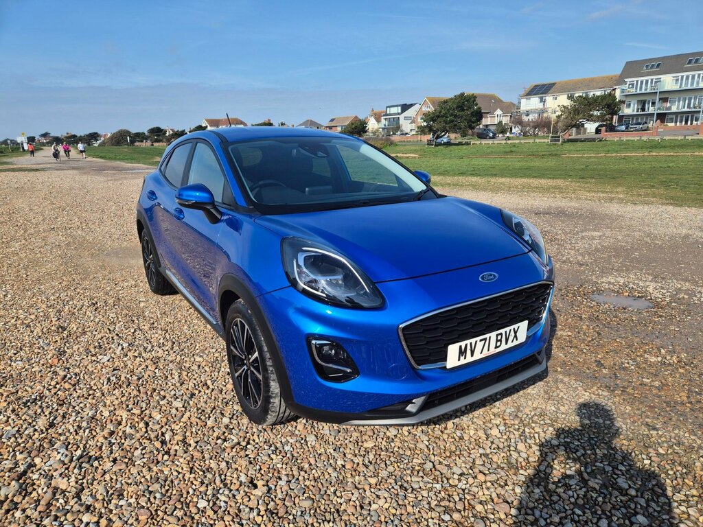 Ford Puma Titanium Design Mhev Mild Hybrid Petr MV71BVX Blue #2