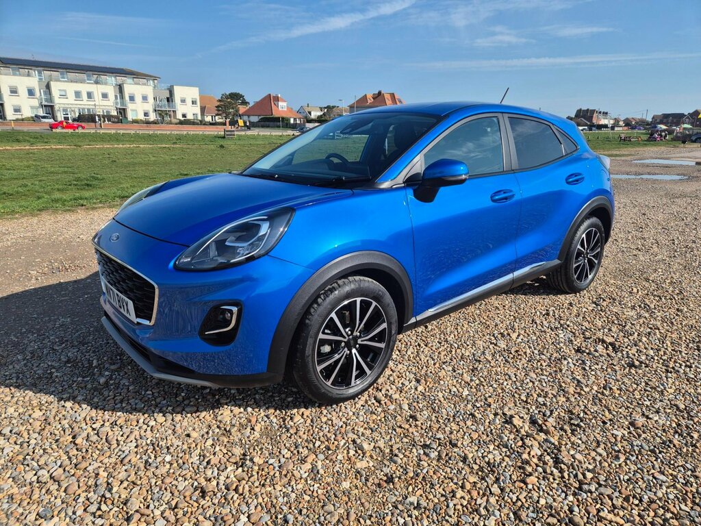 Ford Puma Titanium Design Mhev Mild Hybrid Petr MV71BVX Blue #3