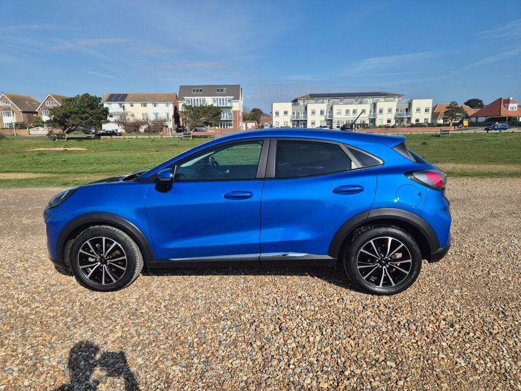 Ford Puma Titanium Design Mhev Mild Hybrid Petr Blue
