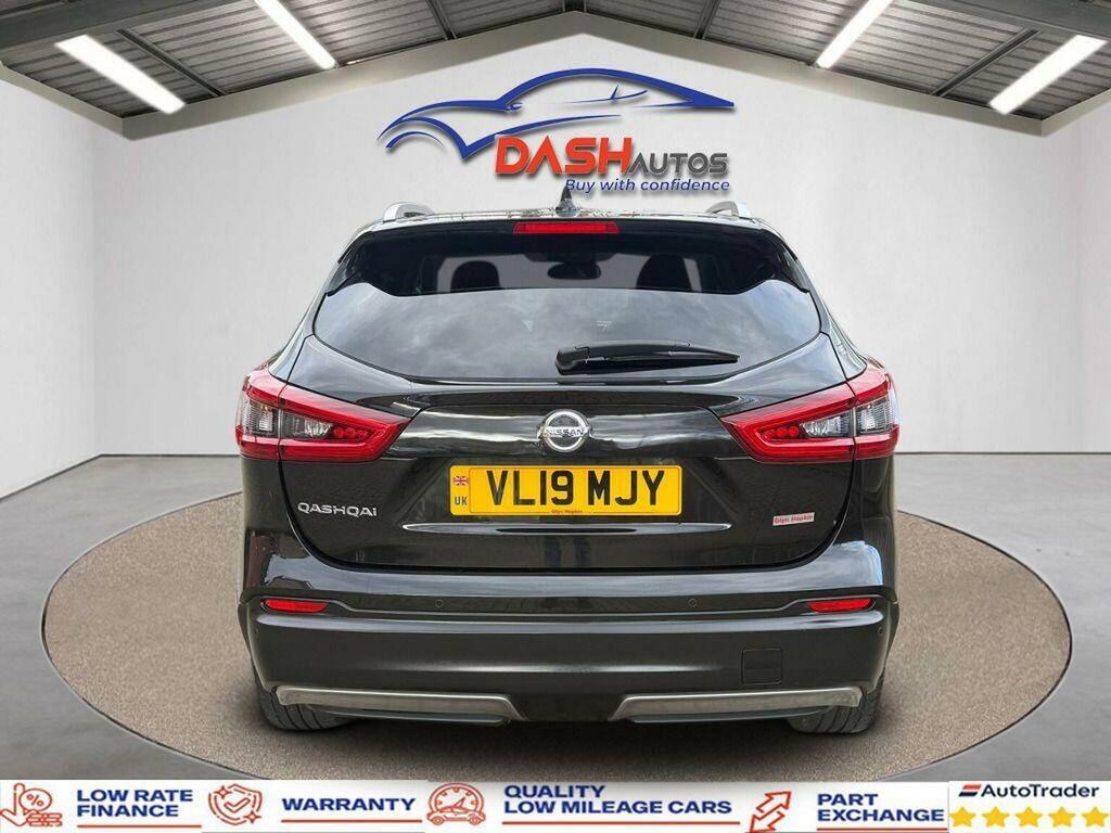 Nissan Qashqai 1.3 Dig-t Tekna Dct Euro 6 Ss 201919 VL19MJY Black #3