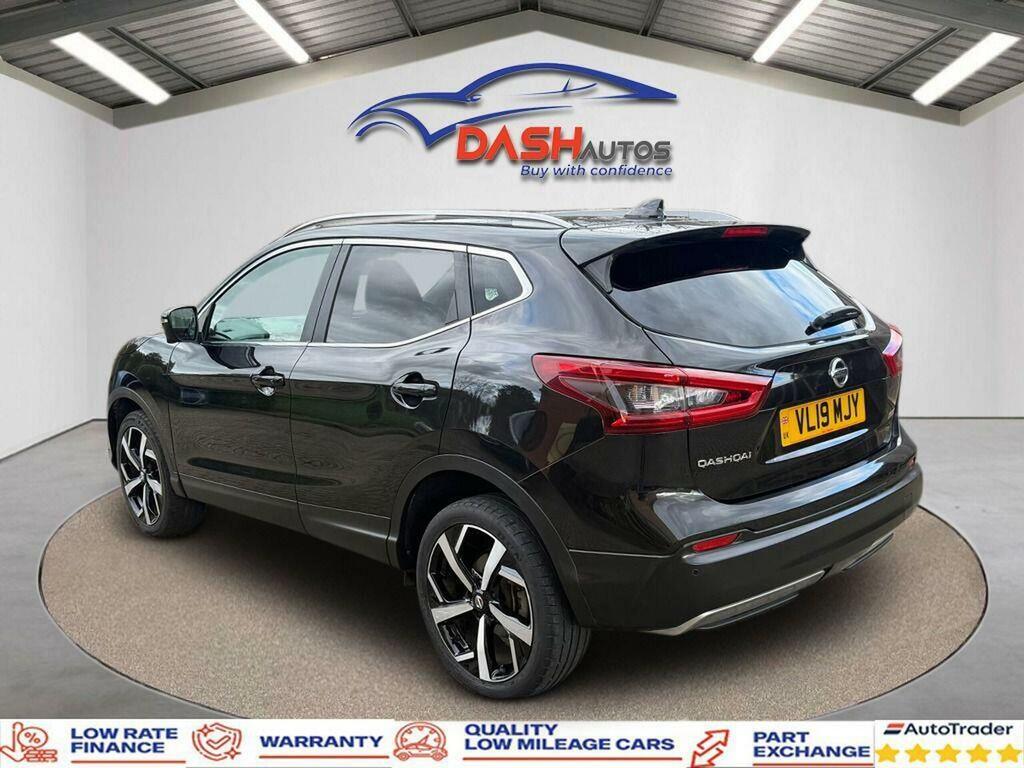 Nissan Qashqai 1.3 Dig-t Tekna Dct Euro 6 Ss 201919 VL19MJY Black #4