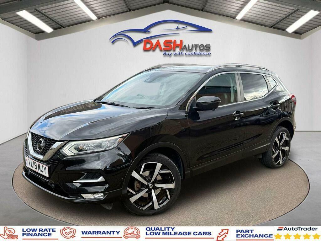 Nissan Qashqai 1.3 Dig-t Tekna Dct Euro 6 Ss 201919 VL19MJY Black #5