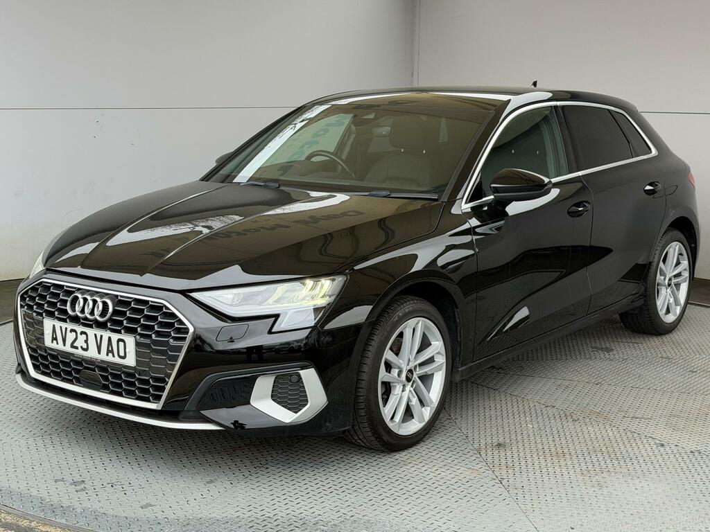 Audi A3 1.5 Tfsi 35 Sport Sportback Euro AV23VAO Black #3