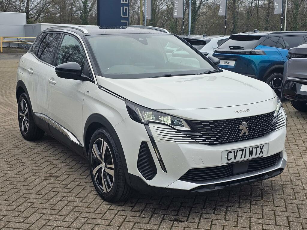 Peugeot 3008 1.2 Puretech Gt Suv Euro 6 Ss White