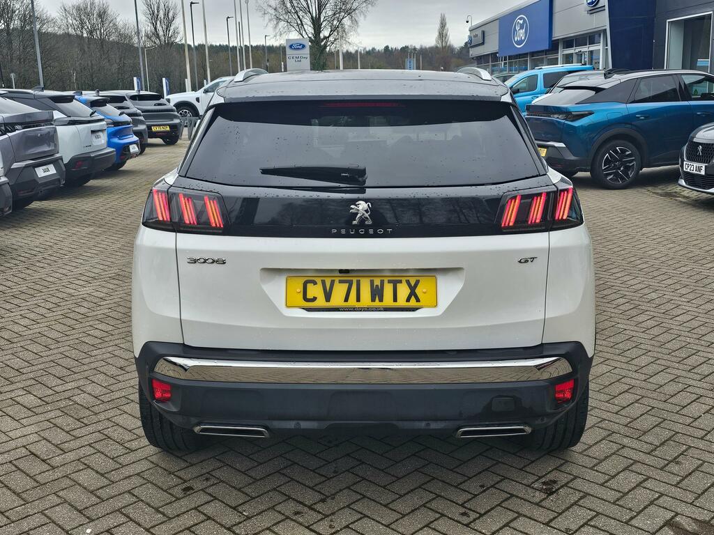 Peugeot 3008 1.2 Puretech Gt Suv Euro 6 Ss CV71WTX White #5