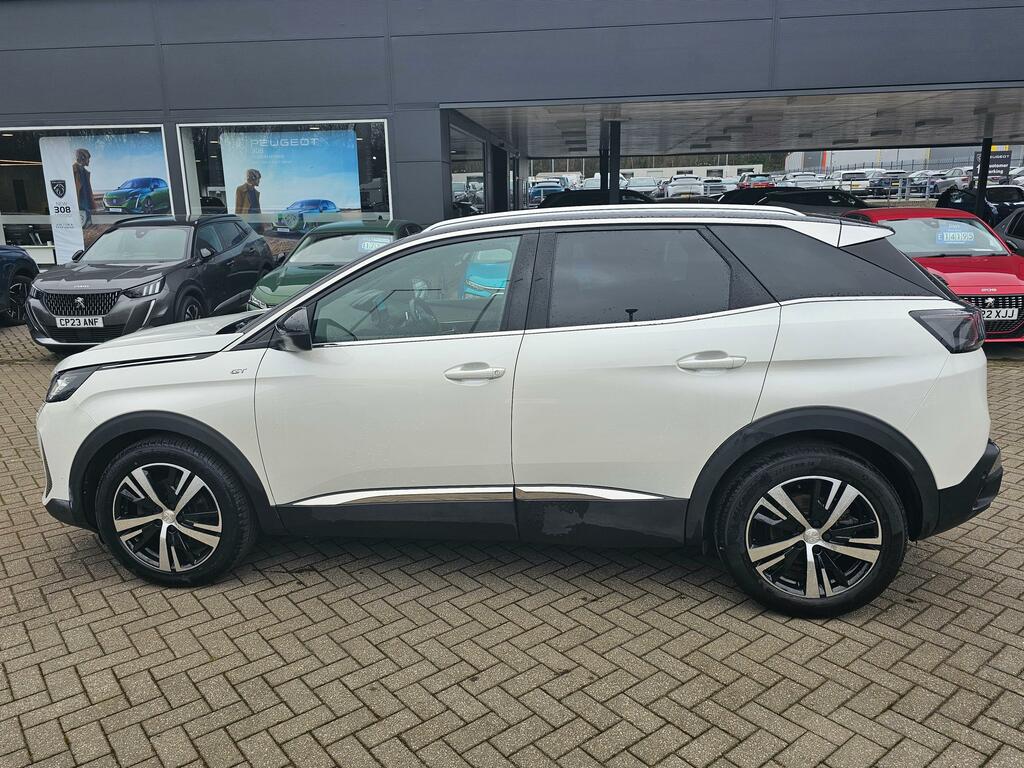 Peugeot 3008 1.2 Puretech Gt Suv Euro 6 Ss CV71WTX White #3