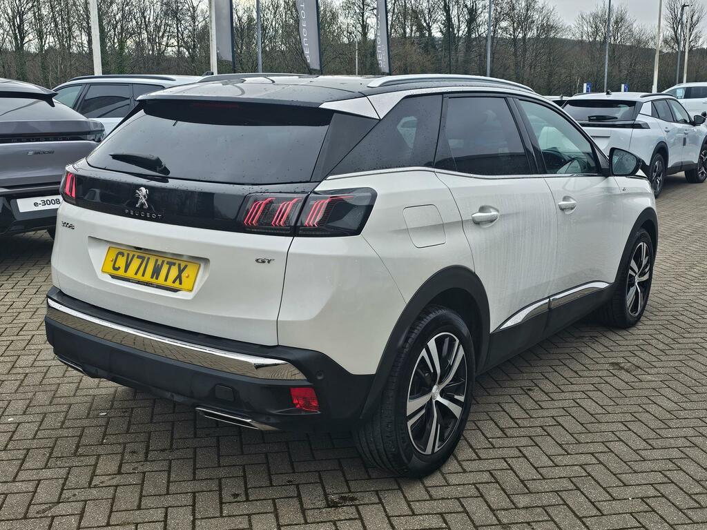 Peugeot 3008 1.2 Puretech Gt Suv Euro 6 Ss CV71WTX White #6