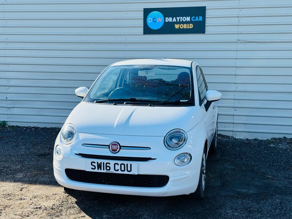 Fiat 500 1.2 Eco Pop Star Euro 6 Ss SW16COU White #6