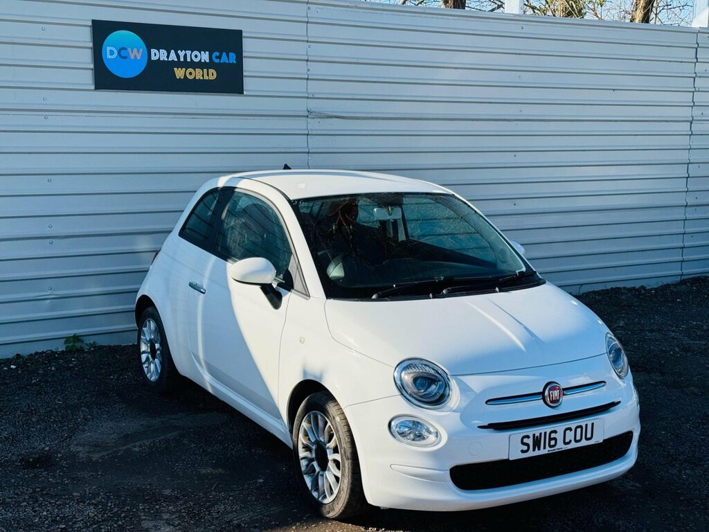 Fiat 500 1.2 Eco Pop Star Euro 6 Ss SW16COU White #4