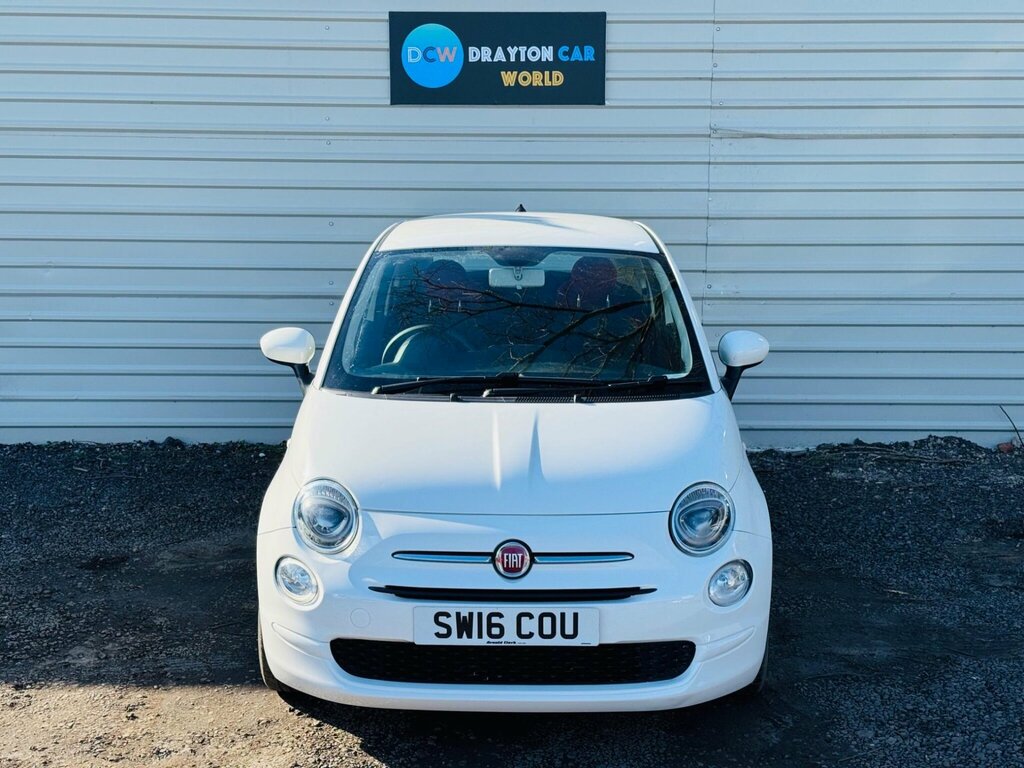 Fiat 500 1.2 Eco Pop Star Euro 6 Ss SW16COU White #5