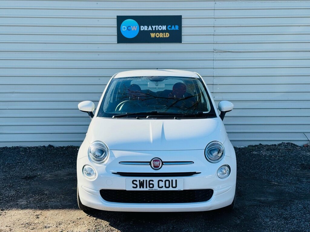 Fiat 500 1.2 Eco Pop Star Euro 6 Ss SW16COU White #2