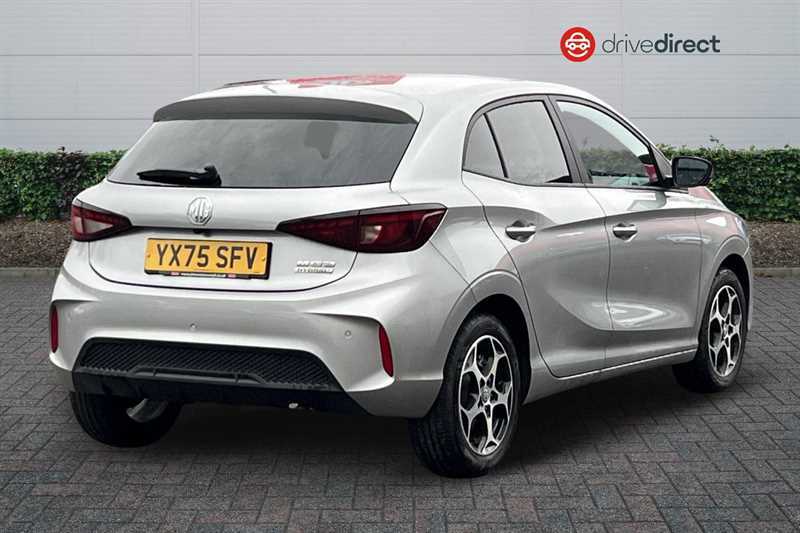 MG MG3 1.5 Hybrid Trophy Hatchback Hybrid Aut YX75SFV Silver #3
