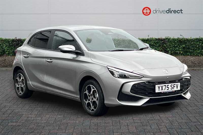 MG MG3 1.5 Hybrid Trophy Hatchback Hybrid Aut Silver