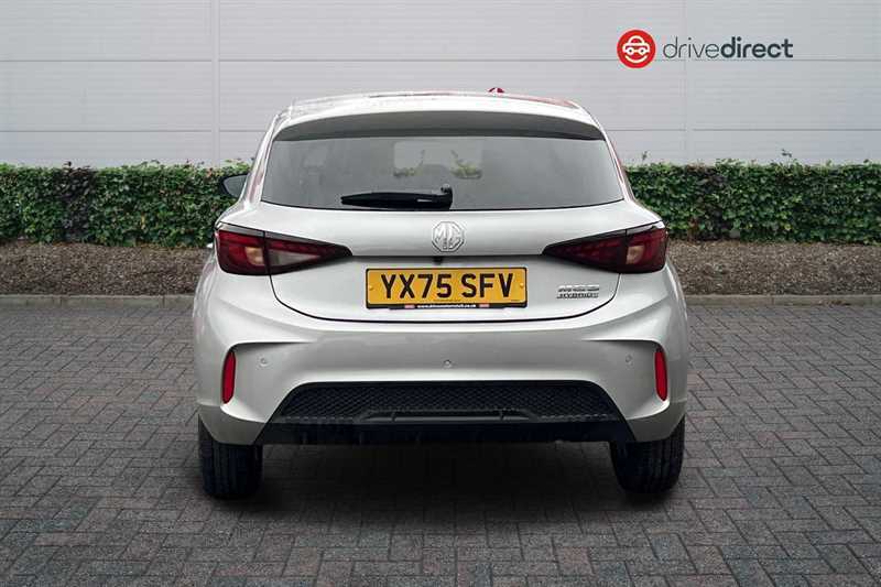 MG MG3 1.5 Hybrid Trophy Hatchback Hybrid Aut YX75SFV Silver #4