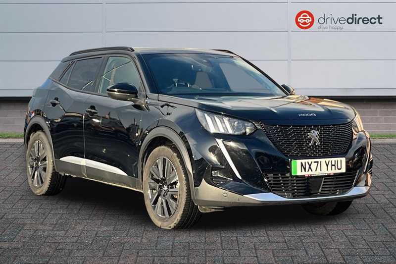 Peugeot e-2008 50Kwh Gt Premium Suv 136 Ps Black