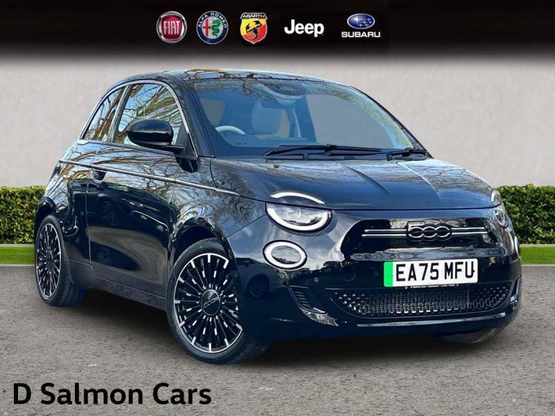 Fiat 500E 42Kwh La Prima Hatchback 118 Ps Black