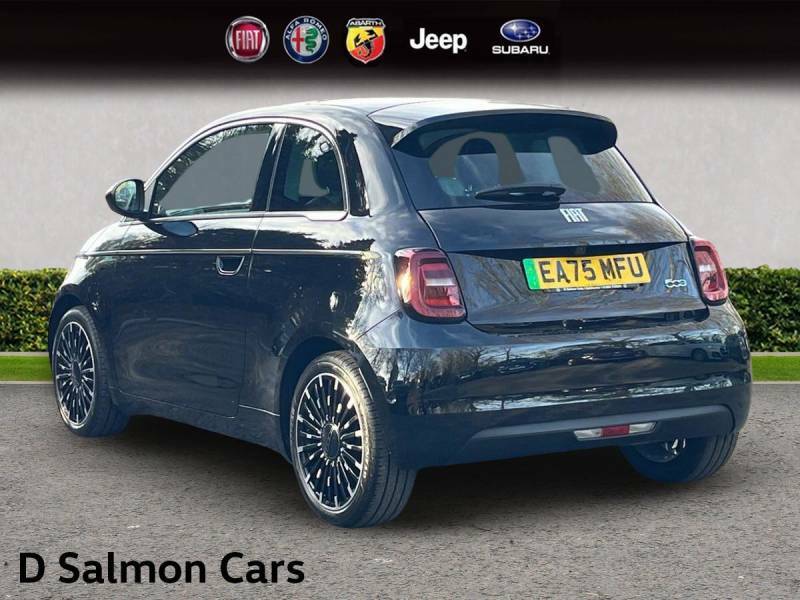 Fiat 500E 42Kwh La Prima Hatchback 118 Ps EA75MFU Black #5